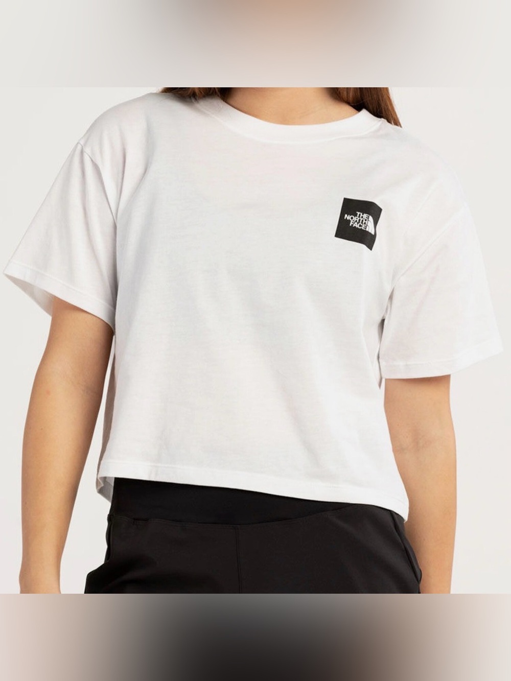 The North Face Cropped Logo Tshirt